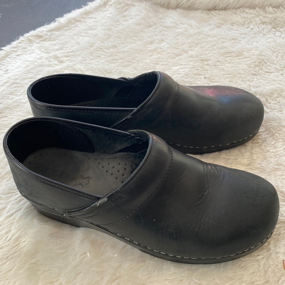 Dansko Black Professional Clogs